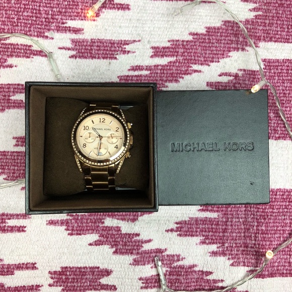 Michael Kors Rose Gold Watch